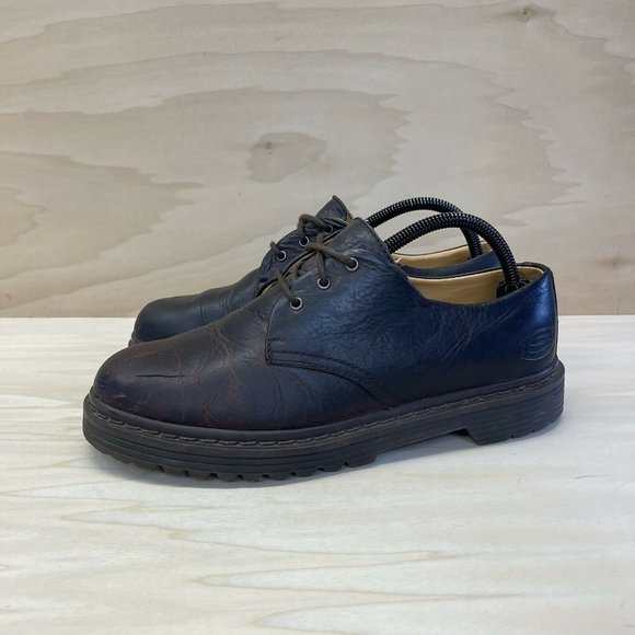Skechers Mens Comfort Oxford Shoes Brown Leather Lace Up Round Toe 7450 Size 9.5 main image 10